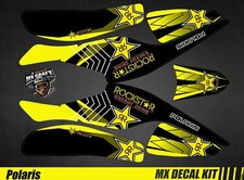 Kit Déco Quad / Atv Decal Kit Polaris Scrambler Trailblazer  - Rockstar