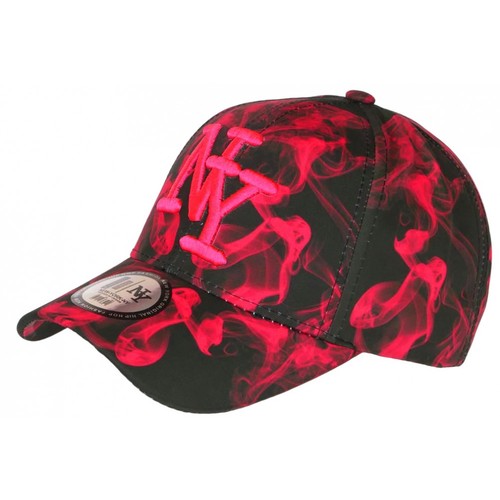 Casquette rose fluo et - ny,
