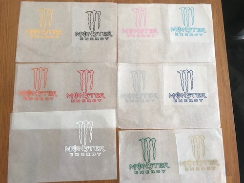 Monster energy patch - monster, flocage