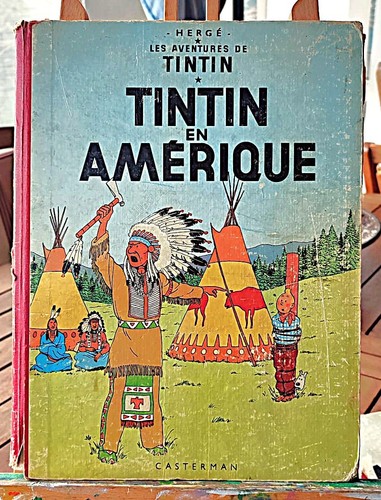 Tintin amérique hergé - amérique,