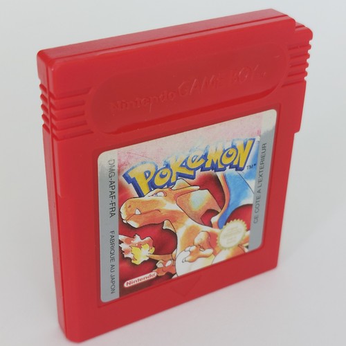 Pokémon version rouge jeu - rouge,
