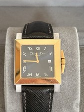 Montre  Christian Dior  "Monsieur Dior" Gold Plated