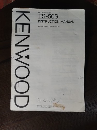 Kenwood 50s instruction - kenwood,