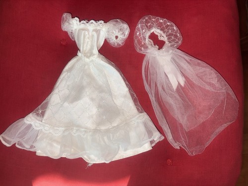 Robe mariée poupée - robe, barbie