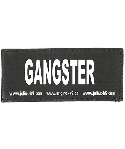 Ecusson gangster julius - de, k9
