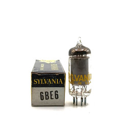 Tube 6BE6 SYLVANIA NOS NIB neuf en boîte