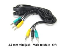 Câble audio pour haut-parleurs Logitech Z-5500, Z-5450, Z-5400, Z-5300, Z-906