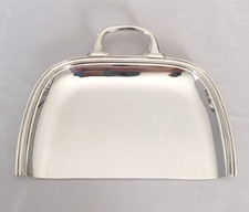 RAVINET D'ENFERT ramasse miettes pelle en métal argenté art déco