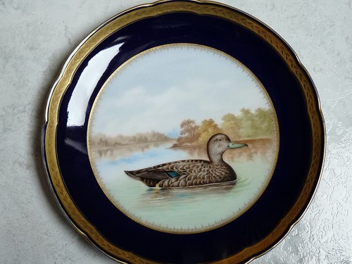 Superbe assiette porcelaine - superbe,