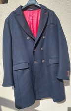 El Ganso Navy Military Coat