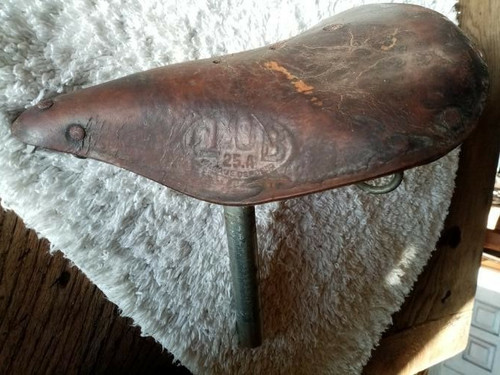 Selle vélo cuir club - en,