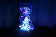 Ours pate de verre : lampe Vintage collection 