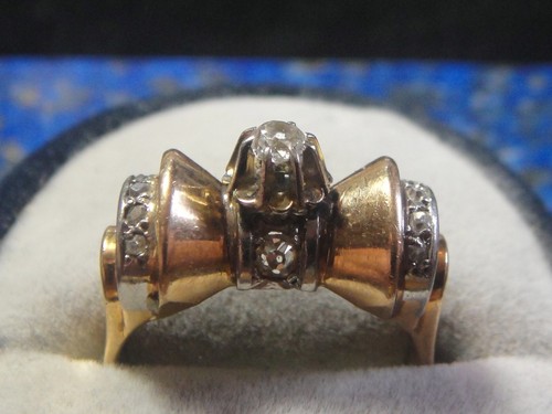 Bague tank ancienne - bague, art