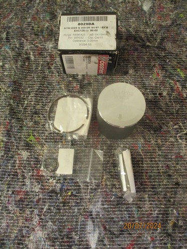Kit piston wossner ktm 125 - 125, egs