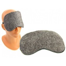 Grand Masque de Nuit Cache Yeux de Voyage Sommeil Confort Coton 19 x 10 cm