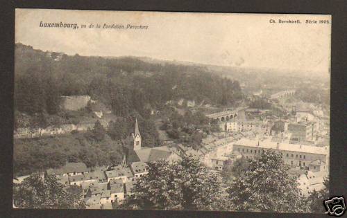 Luxembourg la fondation - vu, de