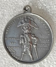 MEDAILLE SATIRIQUE DE WATERLOO