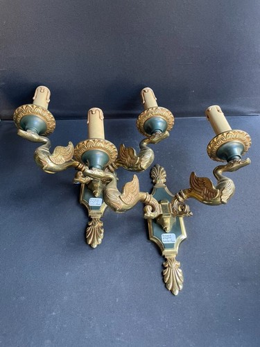 Paire appliques bronze - paire, –