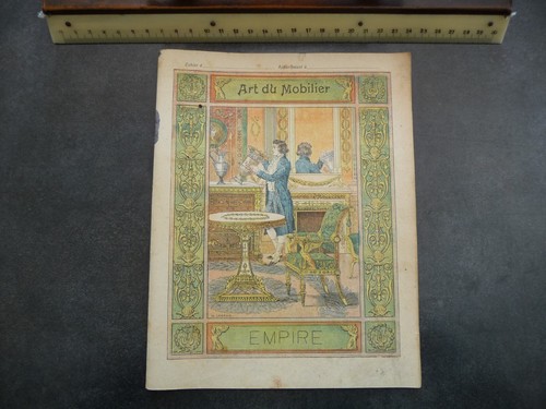 Ancien protège cahier - ancien, protège-cahier