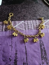 bracelet femme plaque or