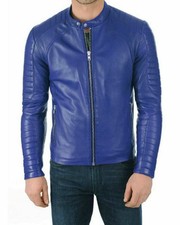 Veste bleue tenue tendance