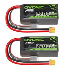 Lot de 2 batteries Lipo 2S 35C