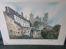 GRAVURE BARDAY   LAON ANCIEN