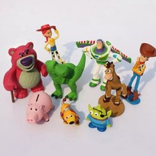 Figurine Toy Story 4 lot de 9 statuettes buzz l'eclair Woody jessie jouet enfant
