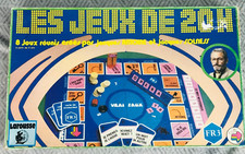 Les Jeux de 20 H Ancien jeu de société ORLI Jouet années 70/80 Larousse famille