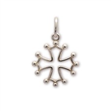 Croix occitane argent - , massif