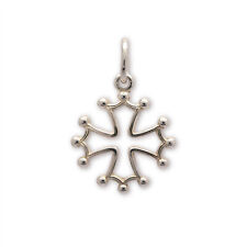 Croix occitane argent massif 