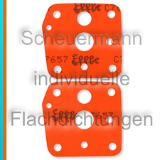 2x Lasergeschnittene Membrane