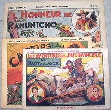Lot 3 récits complets BE 1940