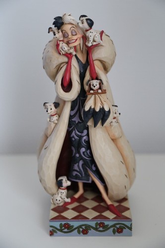Figurine statue cruella de - /,