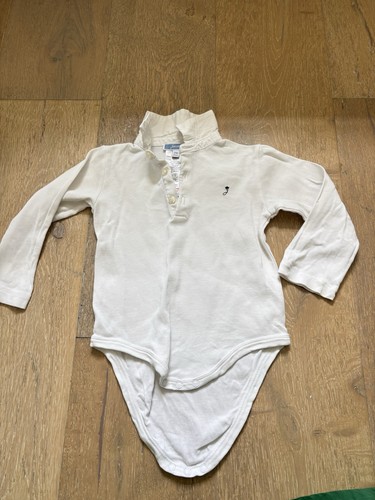 Jacadi white baby one piece - baby,