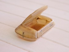 Tabatière / Boite à priser en corne