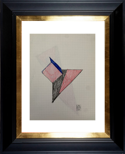 Dessin original recto verso - original, recto/verso