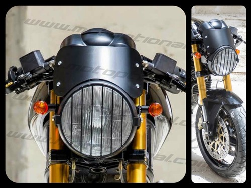 Grille phare moto vertical - phare,