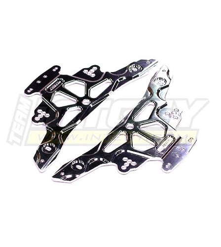 Chassis aluminium silver - silver, losi