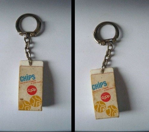 Porte clés paquet chips coop - porte-clés,