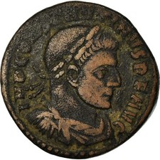 [#862178] Moneda, Constantine I, Follis, 312-313, Roma, BC+, Cobre