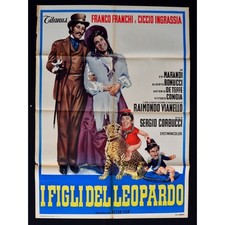 Affiche I FILS DU LEOPARD Franco Franchi Ciccio Ingrassia Corbucci A290