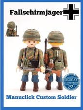 Playmobil custom ww2 soldat - custom,