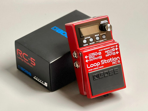 Pédale compacte boss - boss, rc-5