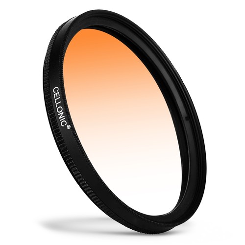 Filtre dégradé orange - orange, Ø