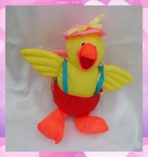 Doudou Peluche Canard Puffalump Style Toile De Parachute Fizzy