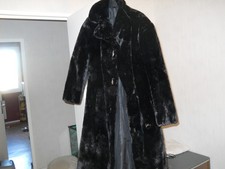 manteau fourrure femme vison véritable vintage