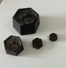 ANCIENS POIDS DIFFERENTS