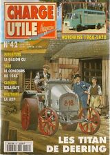 CHARGE UTILE 42 CAMION