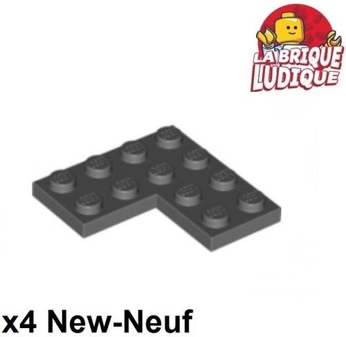 Lego plaque plate 4x4 - 4x,